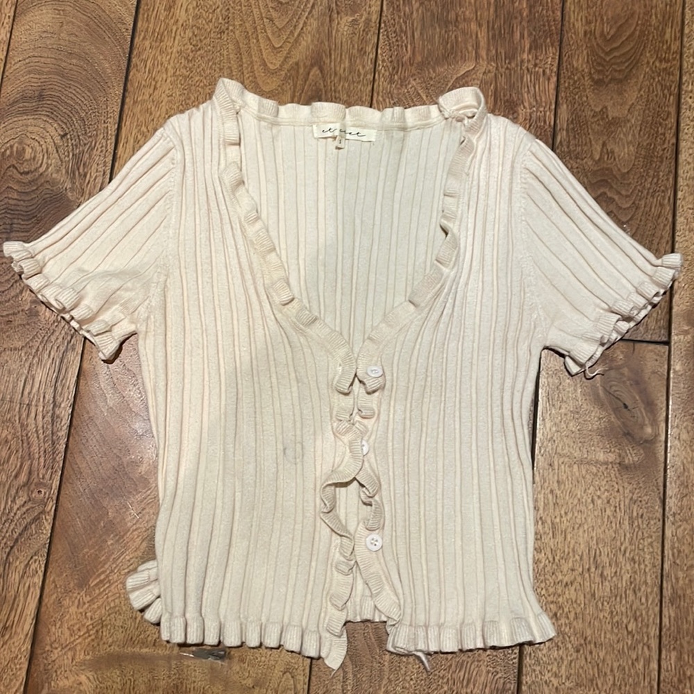 Short sleeve button up shirt